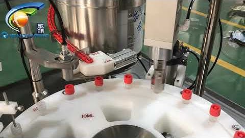 CX-GFT 10ml lab tubes filling machine,test tube filling capping machine