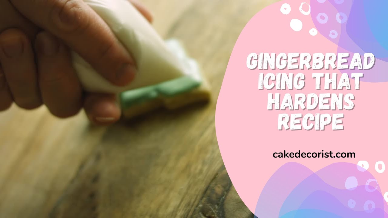 Gingerbread Icing That Hardens Recipe - YouTube