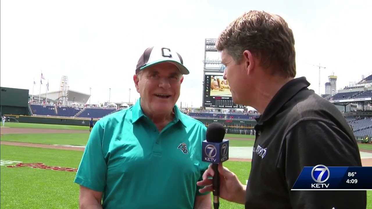 KETV Omaha with Joe Moglia - Carolina Chanticleers College World Series