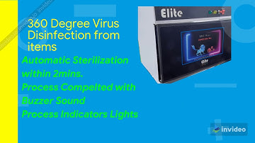 UV C Light Based Corona Killer Disinfection Sterilizer System