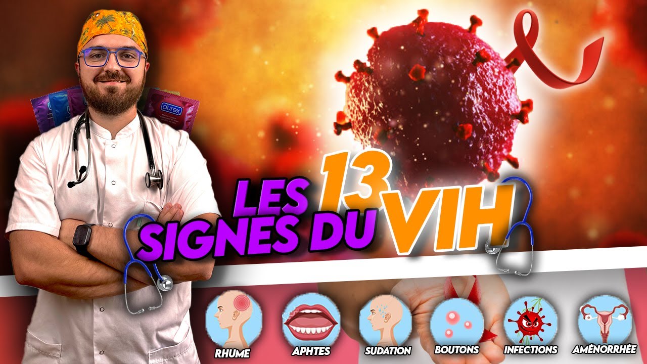 VIH : 13 Signes à Ne JAMAIS Ignorer ! 🚨