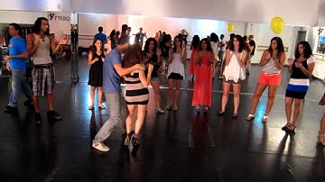 Zouk Lambada Israel Roda to Yoni Bettan @ Studio B Tel-Aviv 14.09.2012