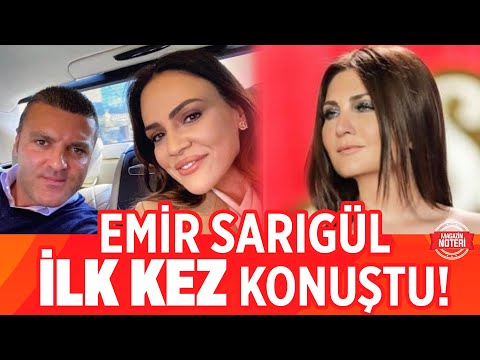 Emir Sarıgül İLK KEZ Konuştu! Sibel Can ve Buket Aydın İçin Neler Söyledi? | Magazin Noteri