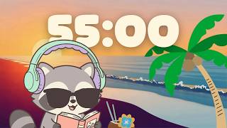 55 Minute Timer ⏰ Study Timer for Classroom Focus 🎶 Calming Music