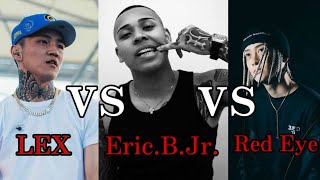 (LEX vs Eric.B.Jr vs Red Eye)若手3人のKING争いの始まり