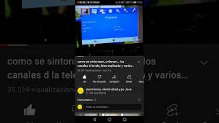 cómo sintonizar y ordenar los canales de televisión