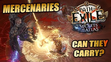 PATH of EXILE 1: How Do Mercenaries Work? Can a Merc Solo Malachai? - 3.26 Secrets of the Atlas