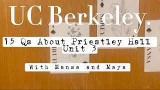 15 Qs about Priestley Hall | UC Berkeley | Unit 3 Triple Dorm Tour |