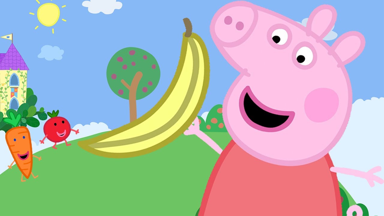 brecha Meyella Teoría de la relatividad Peppa Pig Loves Fruit 🍉🐷 Peppa Pig Official Channel Family Kids Cartoons  - YouTube