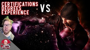 Why Experience is SO Important for I.T. Jobs - Experience vs Degrees/Certifications