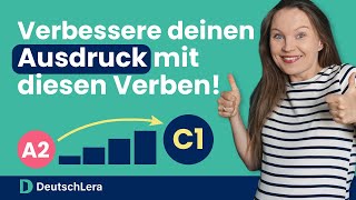 SO verbesserst du deinen Ausdruck! I Deutsch lernen b2, c1