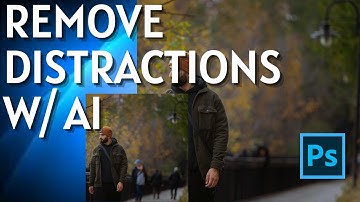 How to Remove Distractions with AI Tools In Photoshop