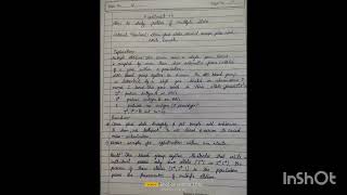 #M.Sc botany #M.Sc Botany plant genetics 2nd sem. Practical file