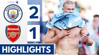 Arsenal vs Manchester City 1-2 - Highlight & All Goals - Haaland & Rayan Cherki & Kai Havertz Goals screenshot 4
