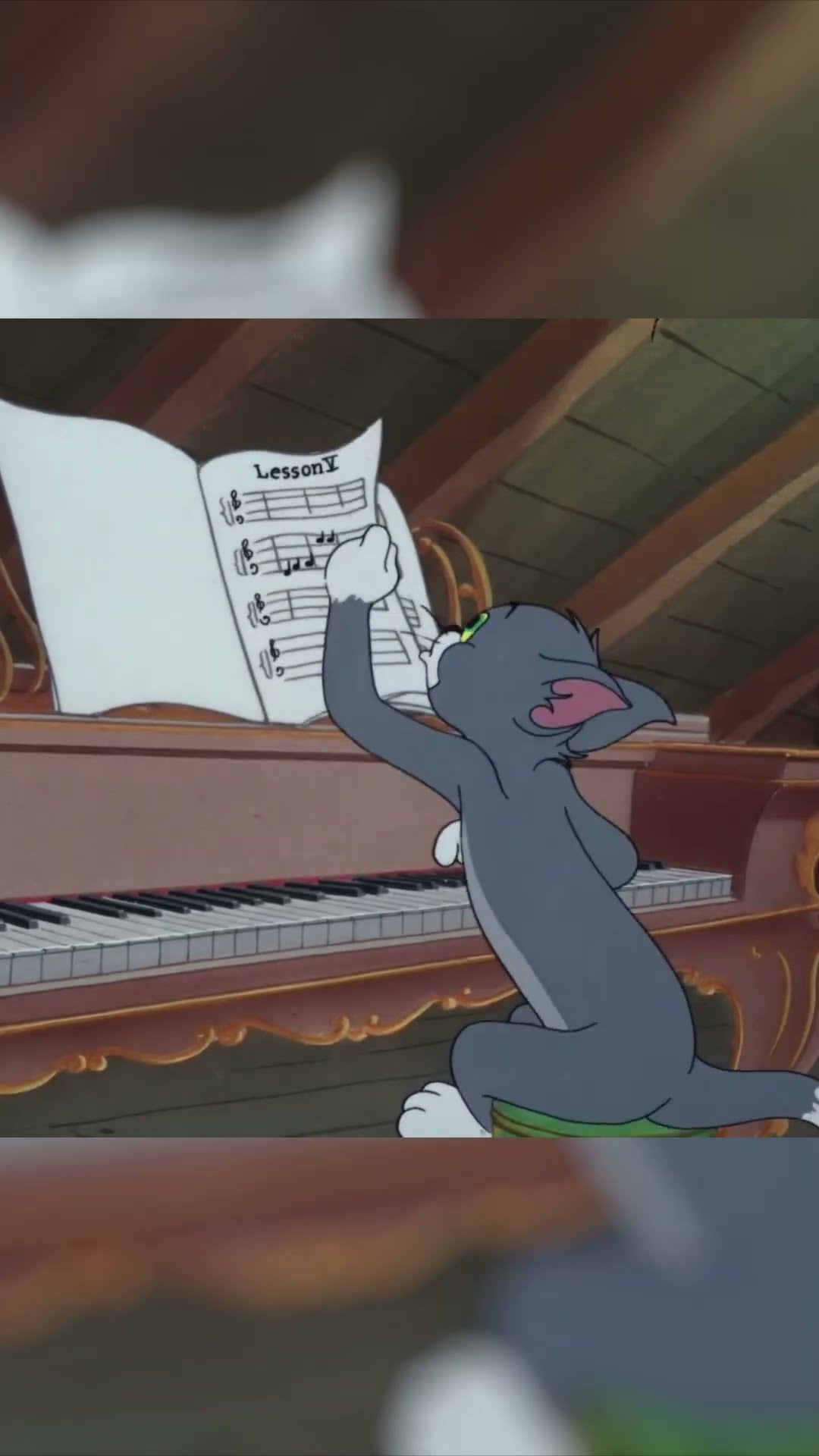 What do you mean piano class isn't this easy?! | Tom \u0026 Jerry | @wbkids​