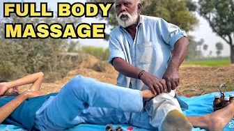 Non Stop Full Body Massage By Baba Kallu || ASMR Head, Back, arm, Leg & Foot Massage || #relax