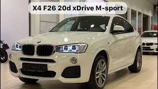 BMW X4 F26 20d xDrive M-sport