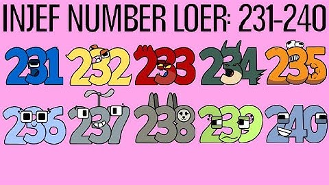 231-240 Fanmade For@INJEF