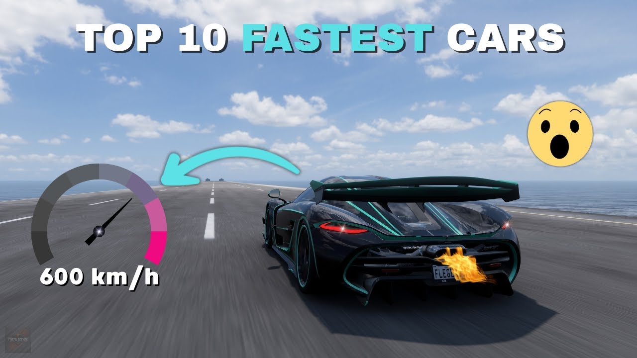 The FASTEST Cars in Forza Horizon 5 – TOP 10 You NEED to See! (SUBSCRIBE FOR 1000 Subs REVEAL!)