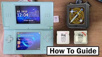 R4 Card Setup Guide Smart Update Deep Labrynth All Years