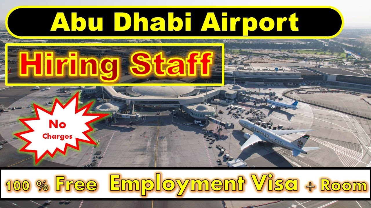 Abu Dhabi Airport Hiring Staff Now In UAE | Etihad Airways Jobs In Abu ...