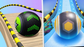 Going Balls vs Action Ball Speed Run Mobile Gameplay Walkthrough iOS, Android Ball Run (part 05)