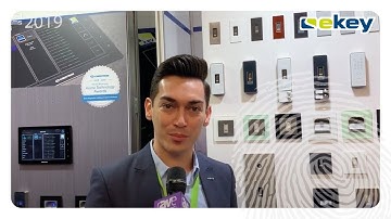 ekey Fingerscanner at the ISE 2019 Amsterdam