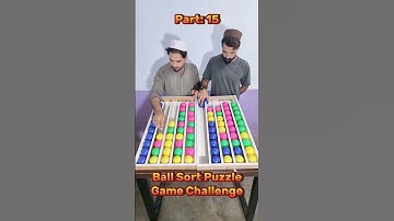 Part 15: Colorfull Ball Sort Game Challenge #fyp #shorts #challenge #ballsortpuzzle