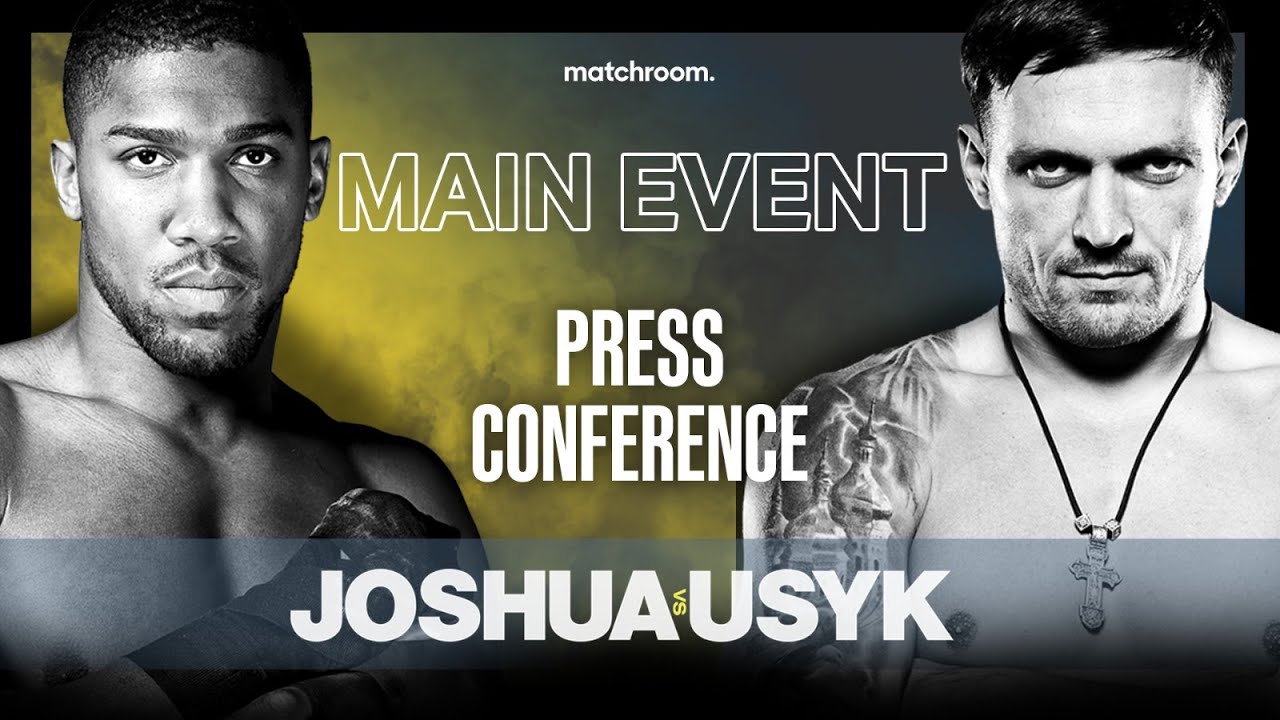 Anthony Joshua vs Oleksandr Usyk Press Conference