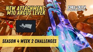 Unlocking the M10 Breacher Argus Lever in the Season 4 Week 2 Challenges (Black Ops 7 Zombies)