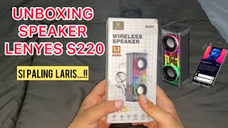SPEKAER Portable 200rban SI PALING LARIS!!!  #speakerwireless #Lenyes #S220 #LenyesS220
