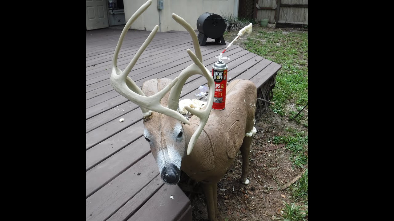 How to Fix a Busted 3D Archery Target