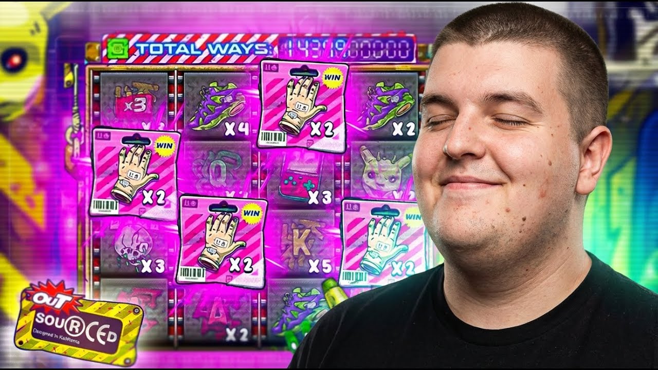 OUTSOURCED SLOT TEST! Hacksaw’s New Sci-Fi Chaos! ⚡ (Big Wins)