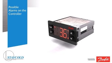 Alarms on our Danfoss ERC112 controllers