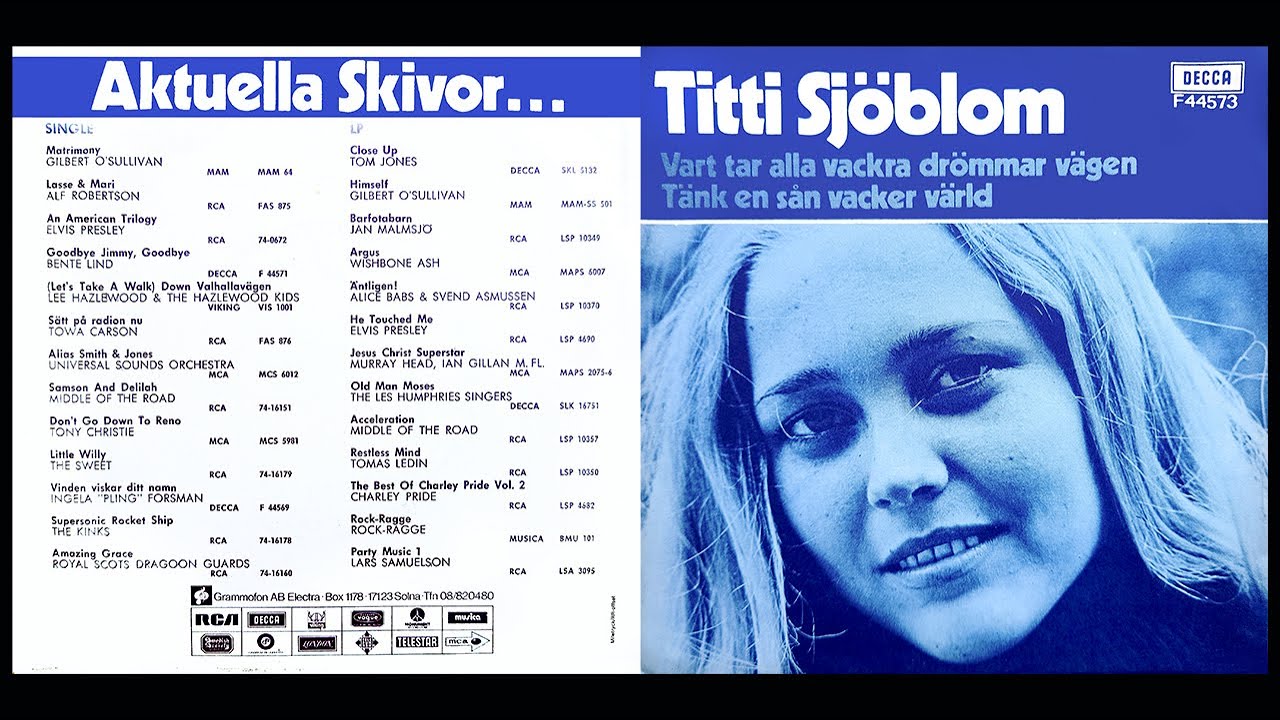 Titti Sjöblom - Vart Tar Alla Vackra Drömmar Vägen