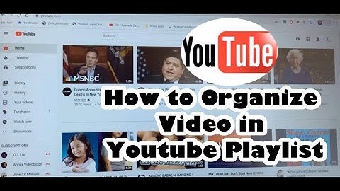 Organize Video | How to Organize Videos in Youtube Playlist | Add Section | Matthew Y.