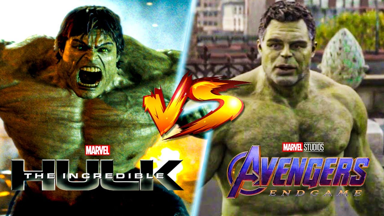 the incredible hulk vs avengers hulk