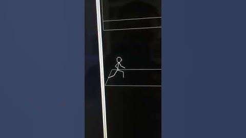 Vectrex Running Man (on ParaJVE Emulator)