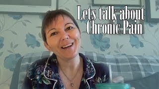 Lets talk about chronic pain