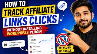 How To Track Affiliate Links Clicks Free without Installing WordPress Plugin