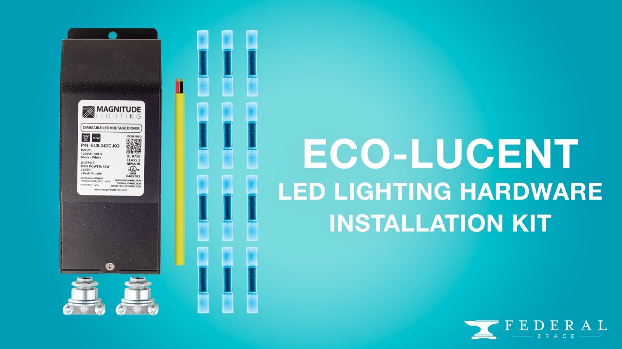 EcoLucent LED Lighting Hardwire Installation Kit Everything You Need