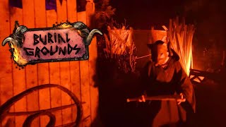 Burial Grounds - Scare Zone 4K POV  - Alton Towers Scarefest 2025