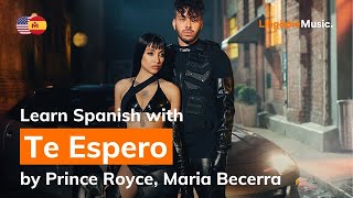 Prince Royce, Maria Becerra - Te espero (Lyrics / Letra English & Spanish)
