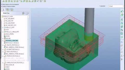 ProEngineer Milling operation