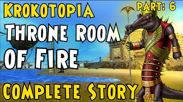 Wizard101 Main Quest Dialogue part 6: Krokotopia- Throne Room of Fire