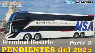 PENDIENTES DE 2025 Y ALGO 2026- TERMINAL ROSARIO / BUSES ROSARINOS