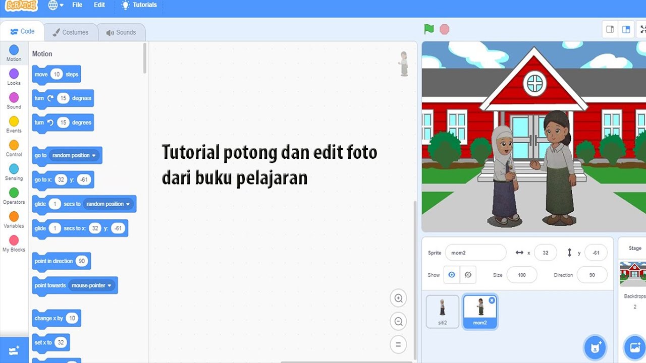 Cropping editing gambar  dari buku  pelajaran  YouTube