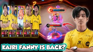 KAIRI FANNY IS FINALLY BACK?! - HE'S FINALLY GONNA USE IN PLAYOFFS?!. . .🤯