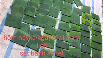 sát bánh ăn tết 2022 của người dao đỏ vùng cao