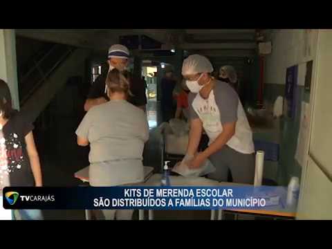 Kits de merenda escolar são distribuídos a famílias de Campo Mourão